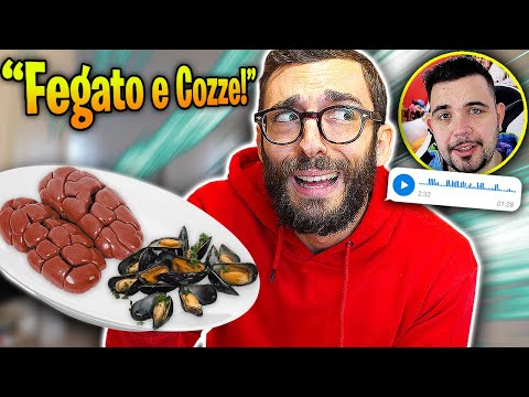 Gli YOUTUBERS decidono COSA MANGIO per 24 ORE!!