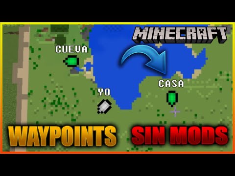 👉 HOW TO PUT WAYPOINTS in MINECRAFT BEDROCK |  👉 NO MODS OR EXTERNAL APPS - Minecraft PE