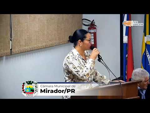 19ª SESSÃO ORDINÁRIA DA CÂMARA MUNICIPAL DE MIRADOR-PR