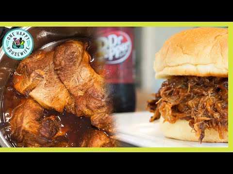 Instant Pot Dr. Pepper Pulled Pork