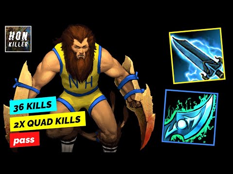 HoN Night Hound NULLFIRE BLADE with HARKON'S BLADE