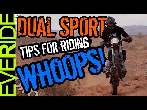 How to ride WHOOPS on ADV, Enduro, & Dual Sport Motorcycles!  o#o