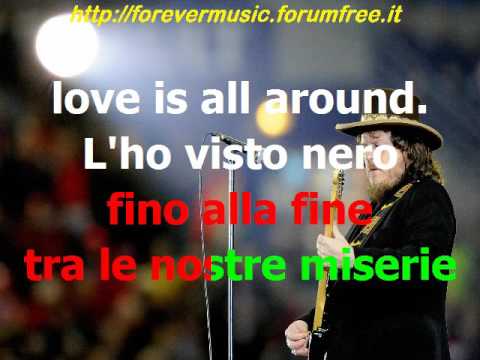 Zucchero - Love is all around - KARAOKE
