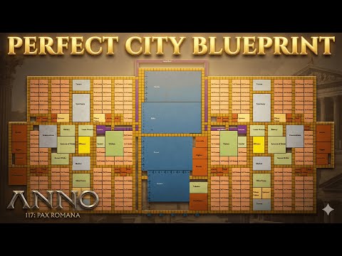 Anno 117 Perfect City Blueprint