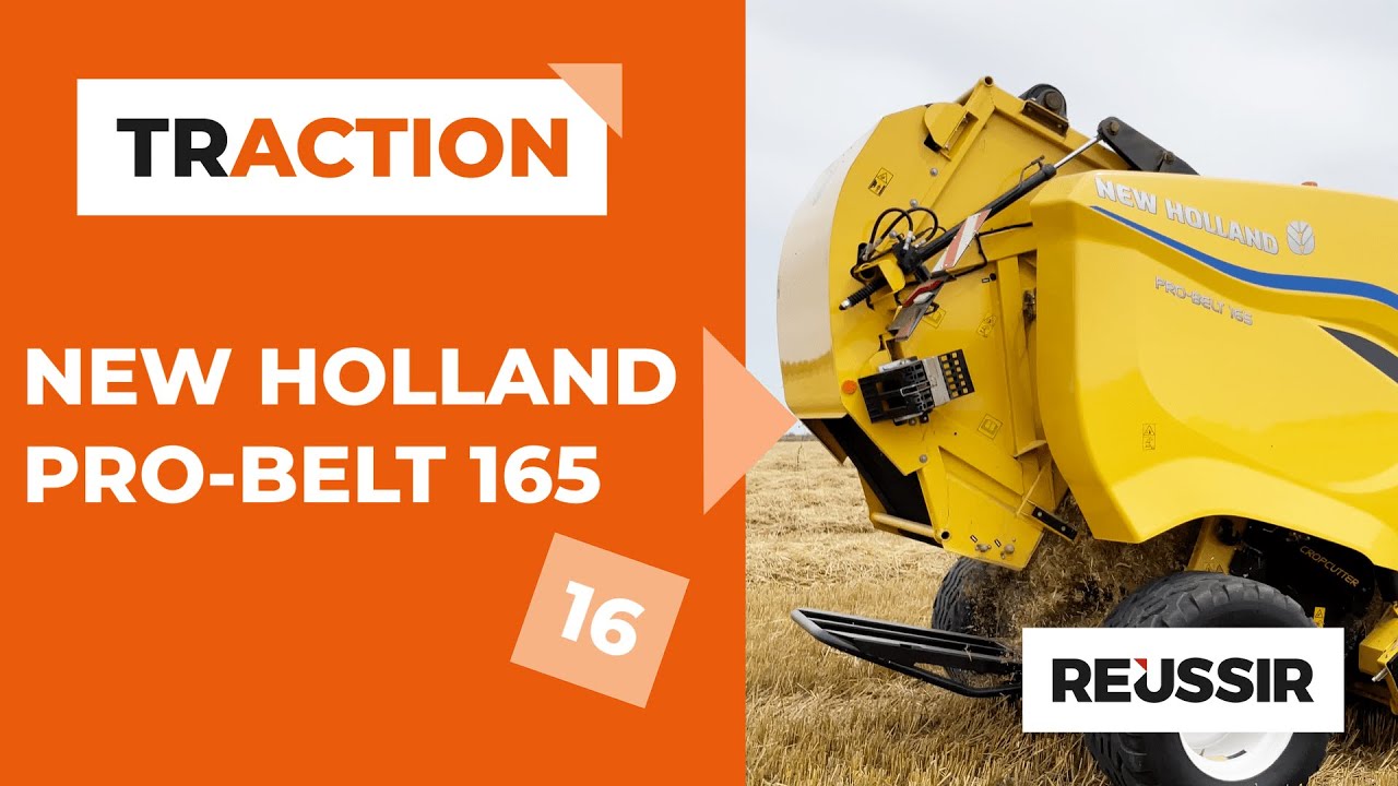 Essai de la presse New Holland Pro-Belt  165 - Traction #16