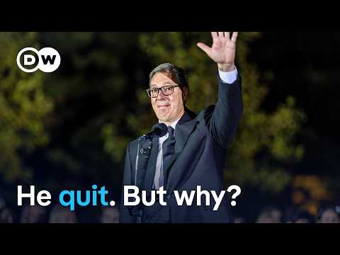 Why did Serbia’s president resign to run for prime minister | DW News