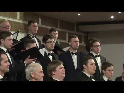 00099   Latvijas Universitātes vīru koris       Dziedonis Rīgas pilsētas  vīru koru skate 17.03.2018