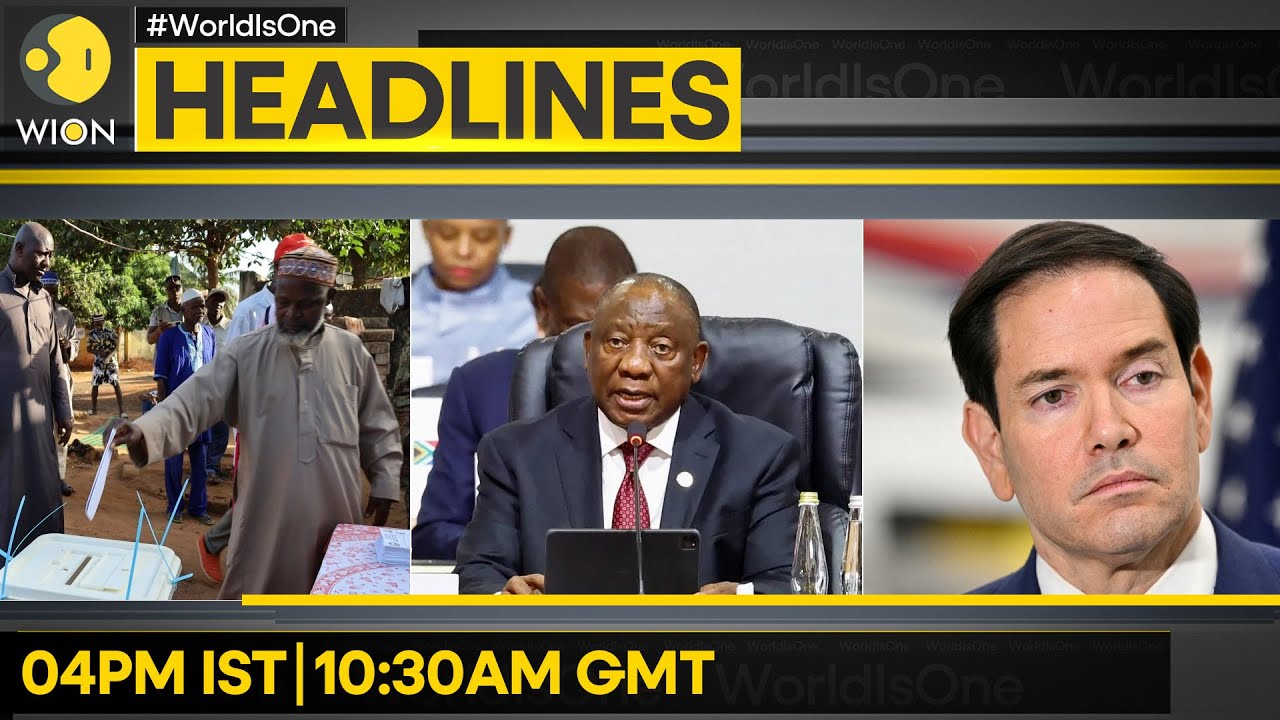 Leaders Gather For G20 Summit Day 2 | Elections Underway in Guinea-Bissau | WION HEADLINES