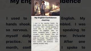 My English Confidence Journey | English Reading and Listening Practice #englishforbeginners #english