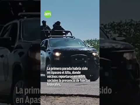 Operativo de Harfuch en Villagrán: Marinos y policías federales madrugan a comunidades