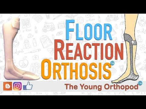 Floor reaction orthosis fro