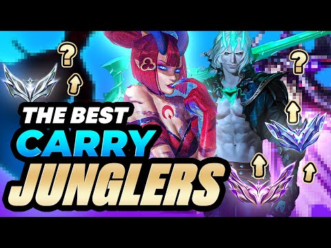The Best CARRY Junglers In Season 14 For All Ranks! 💯 | Jungle Tier List League of Legends