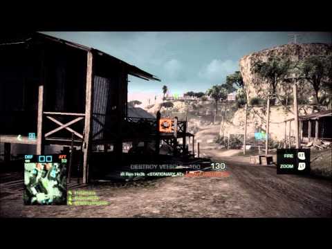 Bad Company 2 Live Gameplay and Talking :: Rush on Valparaiso