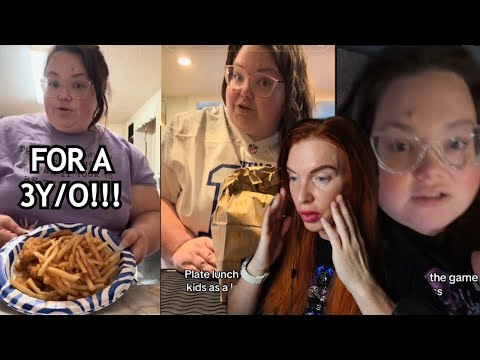 "Loving" TikTok Mom Feeds Her Children Nothing But Ultra Processed Fast Food For Rage Views
