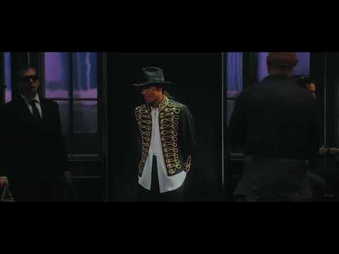 Screenshot from Beat It lyrics video by Michael Jackson