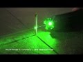 Мощная зеленая лазерная указка 1000мВт 