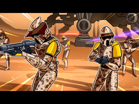 The Landing on Point Rain...(2nd Battle of Geonosis) - ARMA 3: Star Wars Clone Wars Operation