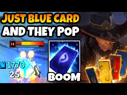 Yes, Blue Card Twisted Fate is strong enough for High Elo