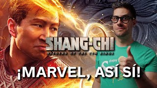 'SHANG-CHI Y LA LEYENDA DE LOS DIEZ ANILLOS': la MEJOR CARA del MCU reciente