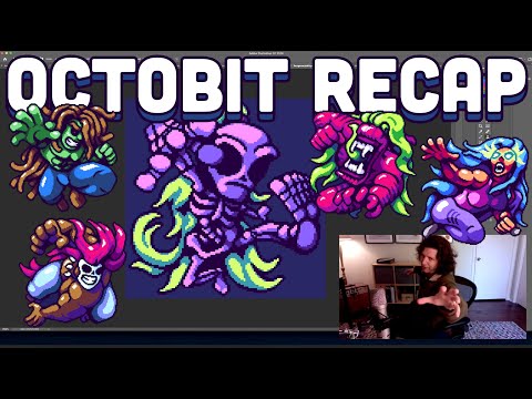 Octobit Recap (2020) - Pixelart Everyday for a Month!