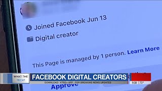 What the Tech: Facebook digital creators