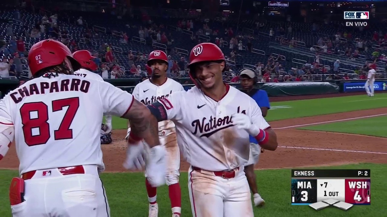 💪 MIAMI MARLINS 3-6 WASHINGTON NATIONALS | Remontada de los 'Nats' | HIGHLIGHTS | MLB 2026