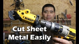 Dewalt Sheet Metal Cutter Review - DWASHRIR