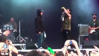 GREEN VALLEY & RAPSUSKLEY - "Bailando al son del mar" - Viña rock 2015
