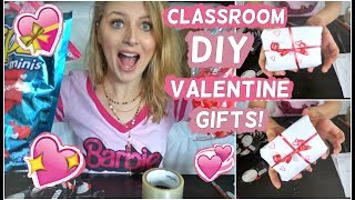 Easy DIY Valentine's gifts for your kid's classrooms!