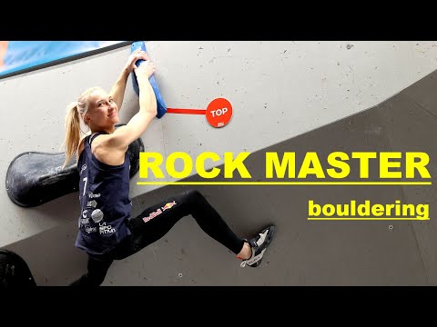 ROCK MASTER 2025 KO boulder