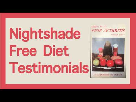 Nightshade Free Diet Testimonials