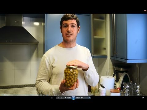 Cómo abrir un bote de aceitunas