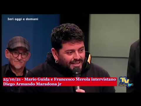 25/10/21 - Mario Guida e Francesco Merola intervistano Diego Armando Maradona jr