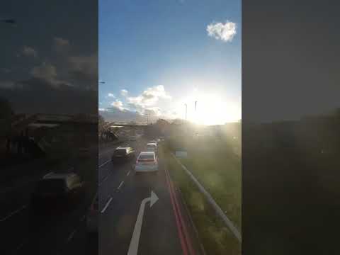 (Full route visual) London bus route 85 Putney bridge- Kingston