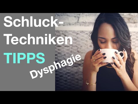 7 TIPPS für Schluckstörungen, SCHLUCKTECHNIKEN für mehr Schlucksicherheit, Logopädie
