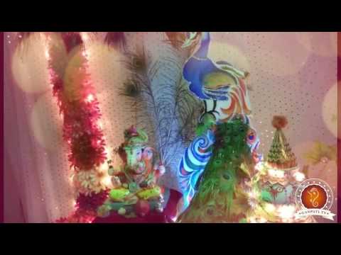Prachiket Kale Home Ganpati Decoration Video