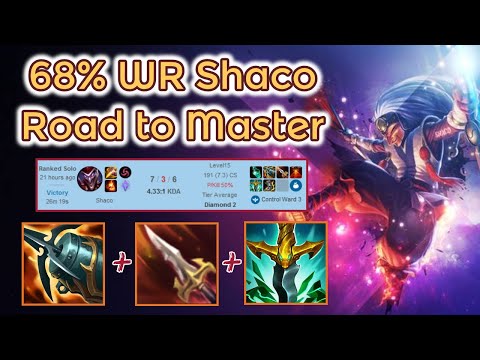 Shaco Jungle to Master - Diamond 2 Ranked SoloQ [League of Legends] Full Gameplay - Infernal Shaco