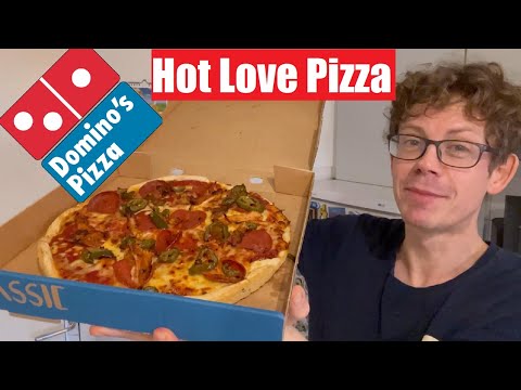 Dominos: Hot Love Pizza mit Salami, Chicken & Jalapenos im Test!