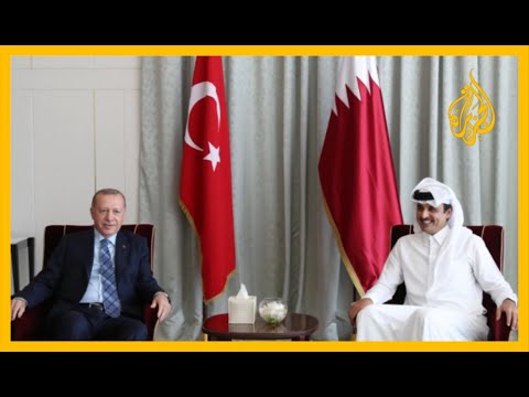 🇶🇦 🇹🇷 استقبله في الدوحة.. الشيخ تميم يبحث مع أردوغان تعزيز التعاون الإستراتيجي