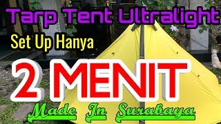 Download lagu Review Tenda Ultralight Tarp Tent | MetalLight Luna 1P mp3