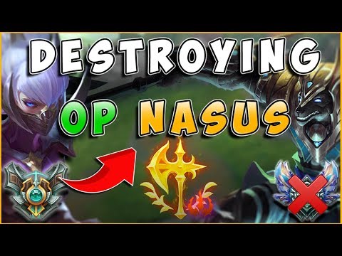 DESTROYING NEW OP NASUS WITH IRELIA | IRELIACARRIESU - League of Legends