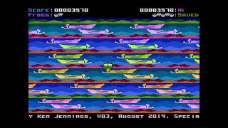 ATARI XL / XE =+ PET FROGGER  - Version 03