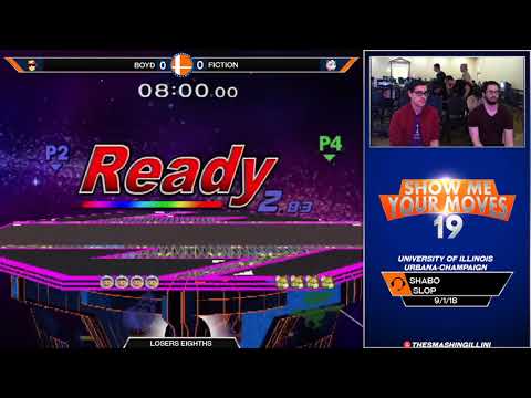 [SMYM 19] Fiction (Fox) vs. Sm:)e | Boyd (Ice Climbers) SSBM Singles Top 8