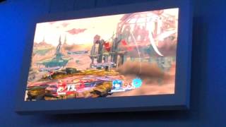 Super Smash Bros.Wii U Mega Man Gameplay Footage (E3 2013)