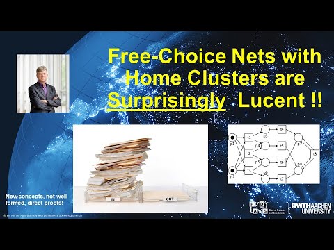 Free-Choice Nets With Home Clusters Are Surprisingly Lucent