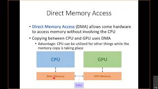 Lecture 21 - Pinned Memory and Streams
