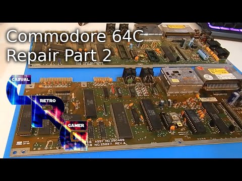 Commodore 64C Repair Part 2