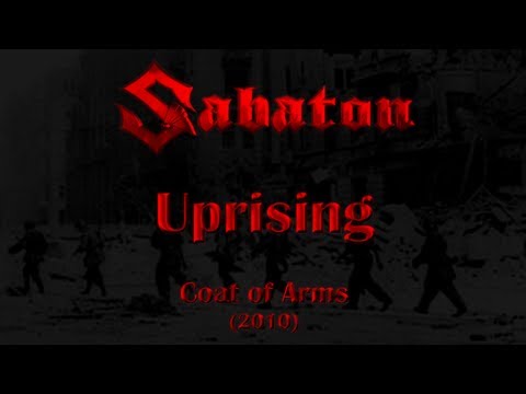 Sabaton - Uprising (Lyrics English & Deutsch)