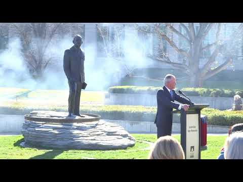 Sir John Monash Statue Dedication - Ceremony 2018