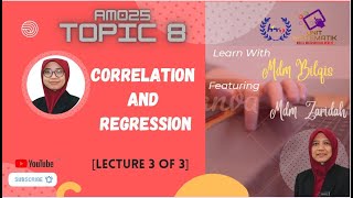 AM025 TOPIC 8 (LECTURE 3 OF 3)